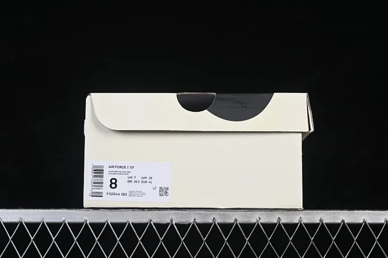 All categories Nk Air Force 1 Air Force series Nk Air Force 1 Low Air Force low-top Nike Air Force 1'07 Low Jet black and gray Air Force 1 low-top casual sneakers FQ3544-001